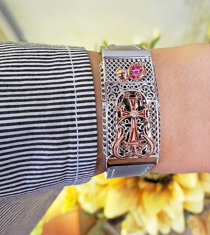 #1167 Alique 14 mm wrist band