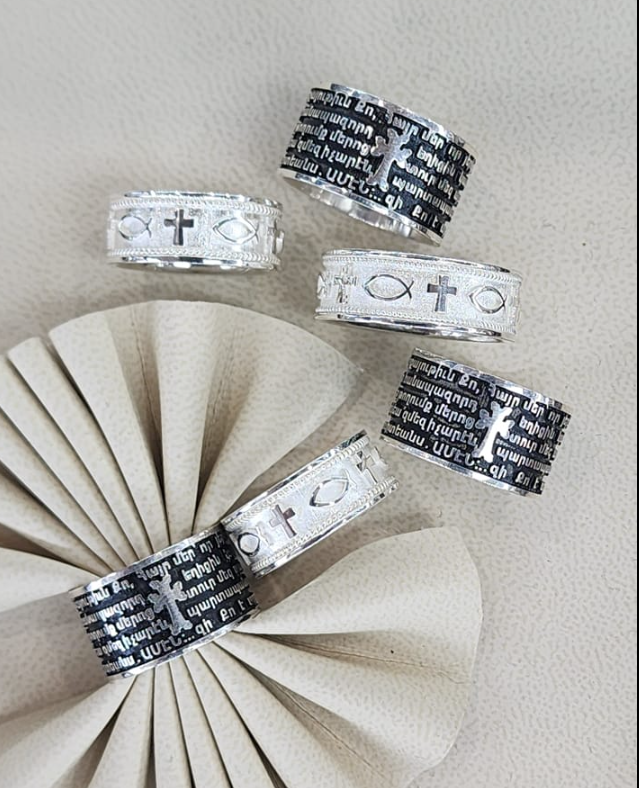Hayr Mer Bands Silver comfort fit