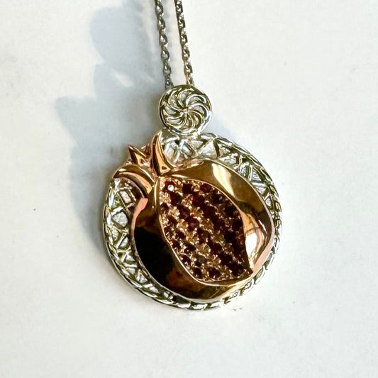 "Vartui" Pomegranate necklace #057