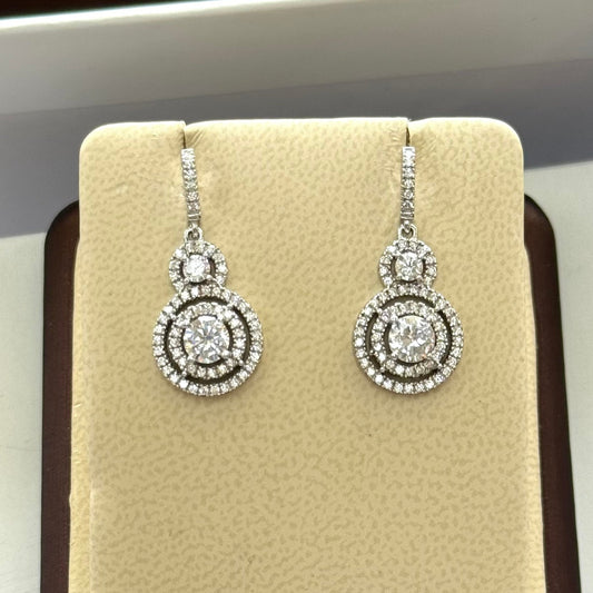 Round Dangle earrings