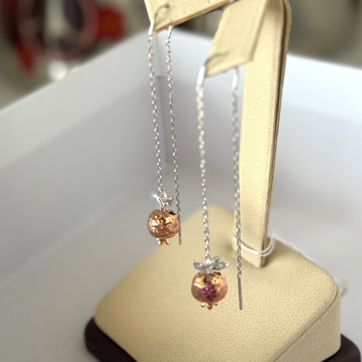 "Sona" Pomegranate Earrings #209