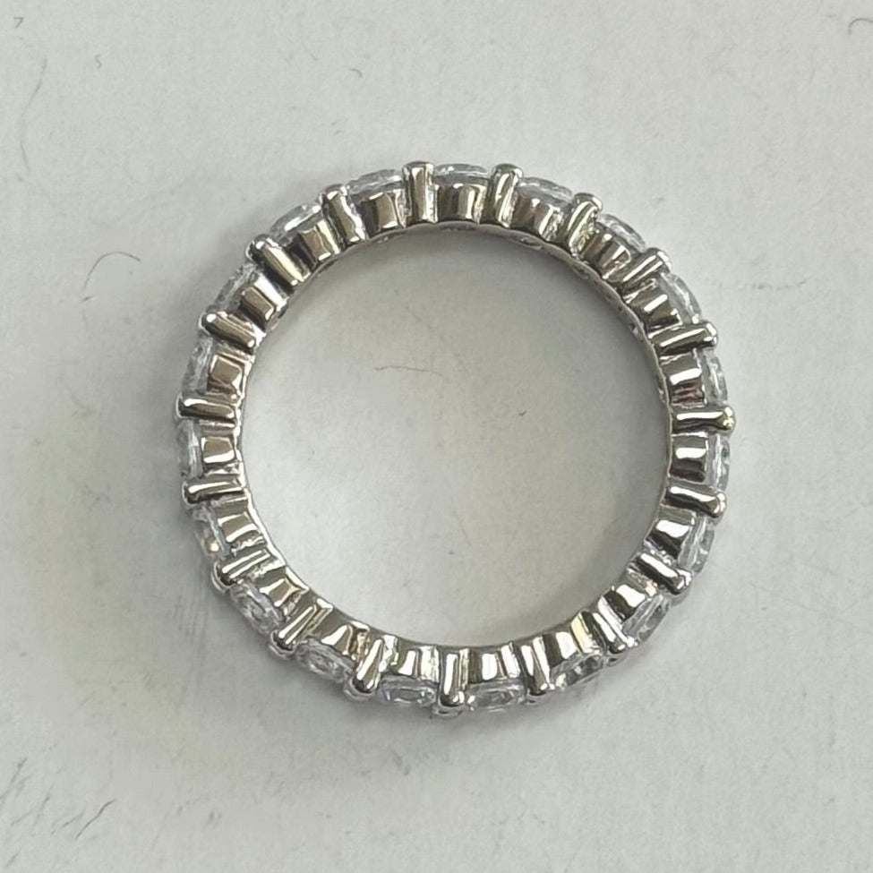 Circle Cubic Zirconia Infinity Band #235