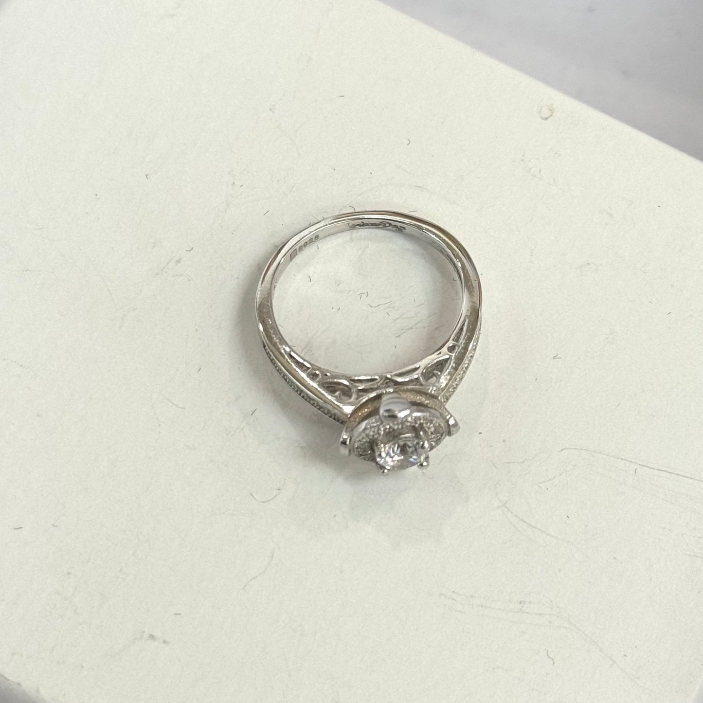 Circle Cubic Zirconia ring #246