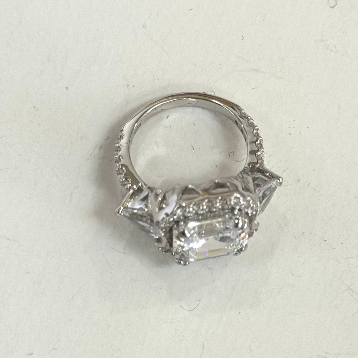 Cushion Cubic Zirconia ring #245