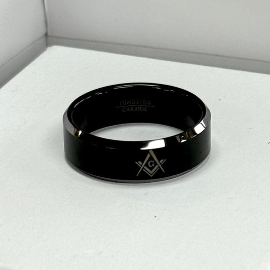 Men's Black Ring #344