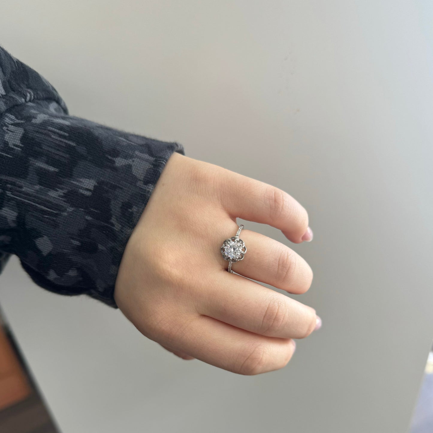 Rose Engagement ring #253