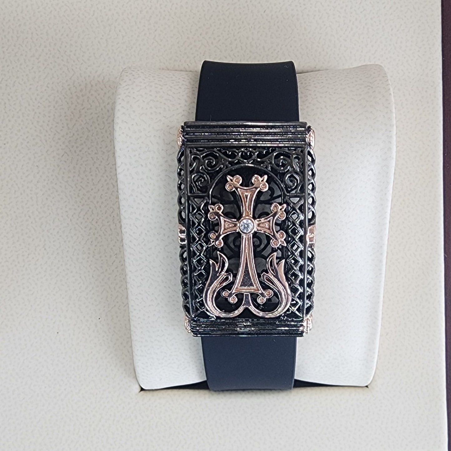 #1206 Natalie wrist band silver