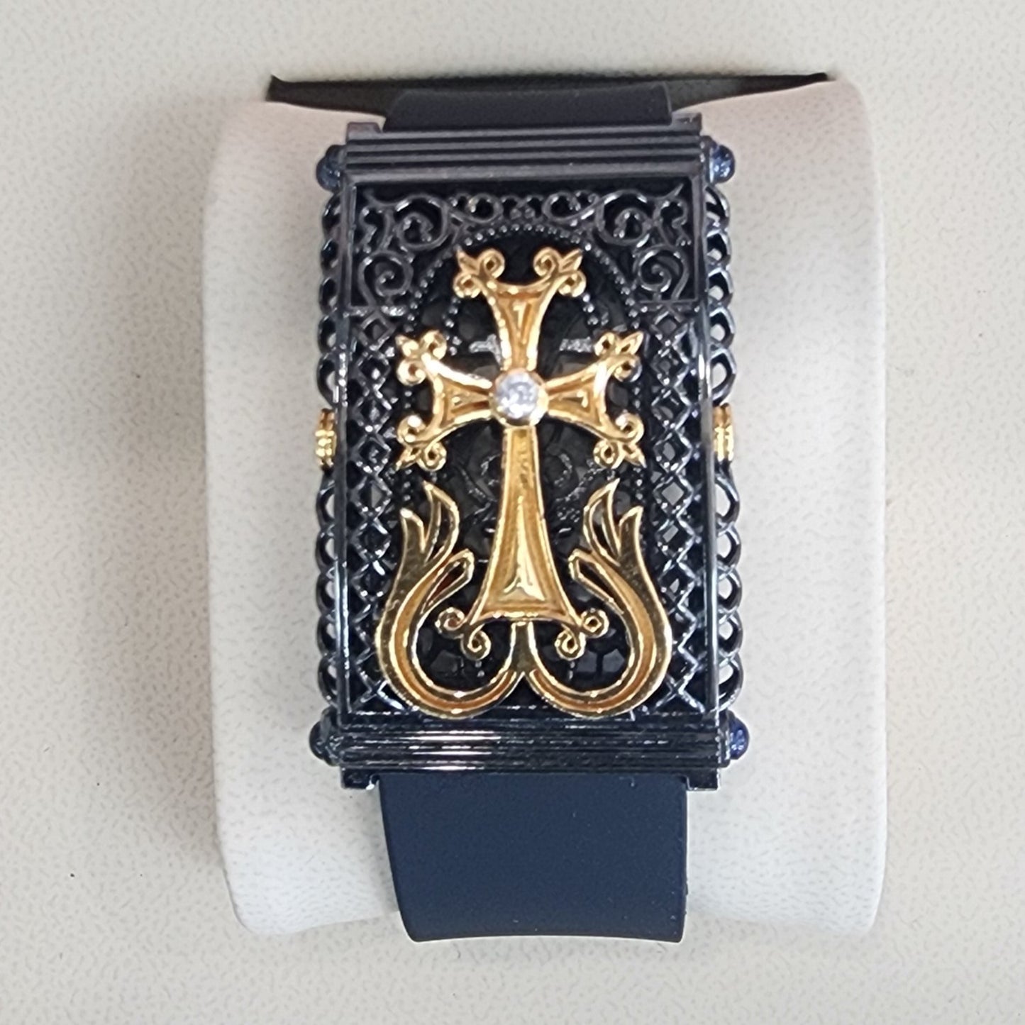 22 mm Hrag wrist band Silver