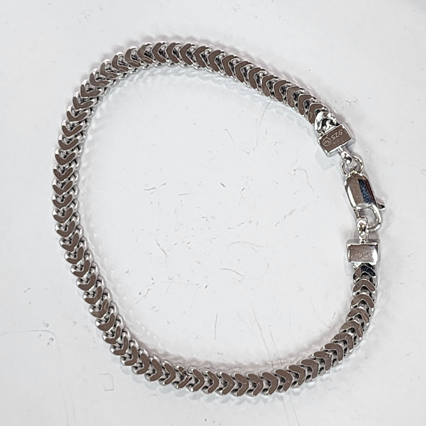 "Sevan" Silver Link Bracelet