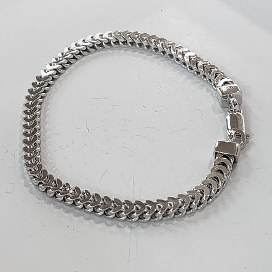"Sevan" Silver Link Bracelet