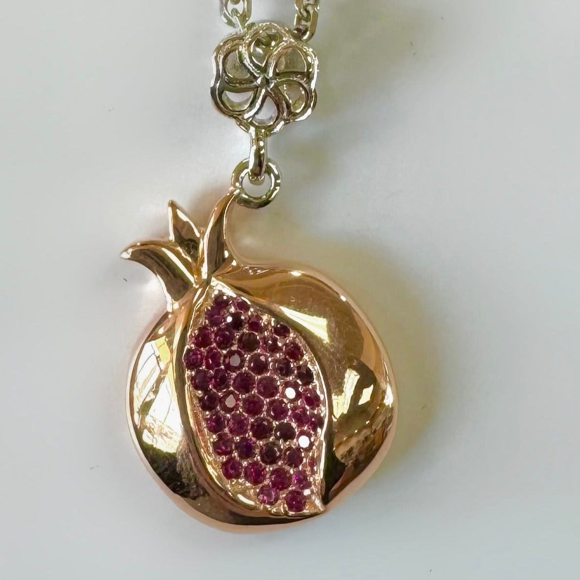 "Knarik" Pomegranate necklace #056