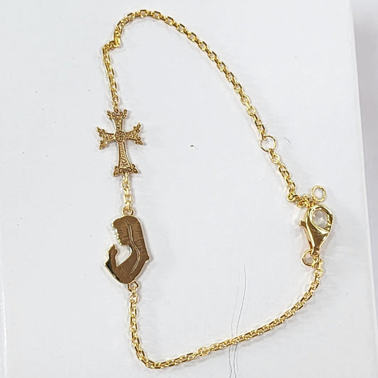 St. Mary 14k Bracelet